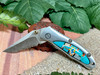 Southwestern Inlaid Pocket Knife