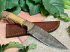 Southwest Damascus Steel Knife