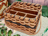 Amish Made Organizer Basket