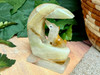 Natural Onyx Stone Howling Wolf