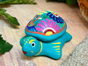 Hand Painted Clay Turtle Box