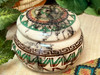 Navajo Etched Pottery Jewelry Box