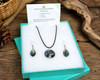 Abalone Pendant and Earring Set -Tree of Life