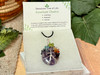Amethyst Chakra Tree of Life Pendant