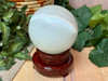 Crystal Selenite Ball w/ Stand