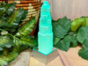 Selenite Tower Green Light