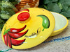 Chili Pepper Motif Tortilla Warmer