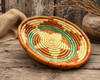 Native Style Hand Coiled Saucer Basket