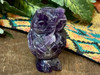 Amethyst Crystal Owl