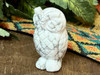 White Howlite Owl