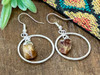Citrine Crystal Earrings
