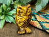 Carved Gemstone Owl