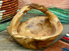 Rustic Hand Carved Tree Root Basket