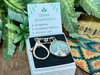 Southwest Gemstone Keychain -Green Aventurine