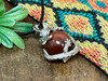 Carnelian Pendant Necklace