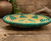 Native Style Hand Coiled Saucer Basket