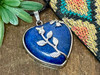 Heart w/ Rose Pendant