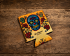 Sugar Skull Can Coozie