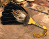 Creek Indian Beaded Prayer Fan