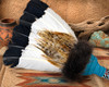 Indian Beaded Prayer Fan
