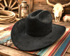 Western Cowboy Hat Laramie Black