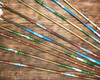 Assorted Hand Painted Indian Arrow 33" -Navajo (34bc587)