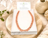 100% Pure Copper Link Necklace 24"