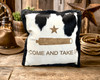 Cowhide Pillow
