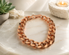 real copper link bracelet
