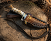 Antler Handle Sheath knife