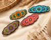 Bulk Seed Bead Barrettes, assorted colors