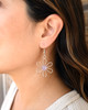 Flower Earrings Amethyst