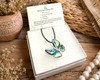Abalone Pendant Necklace - Butterfly