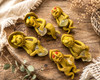 Clay Pendant Gemstone Troll Pendant
