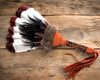 Creek Indian Beaded Prayer Fan