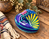 Traditional Hand Painted Clay Box