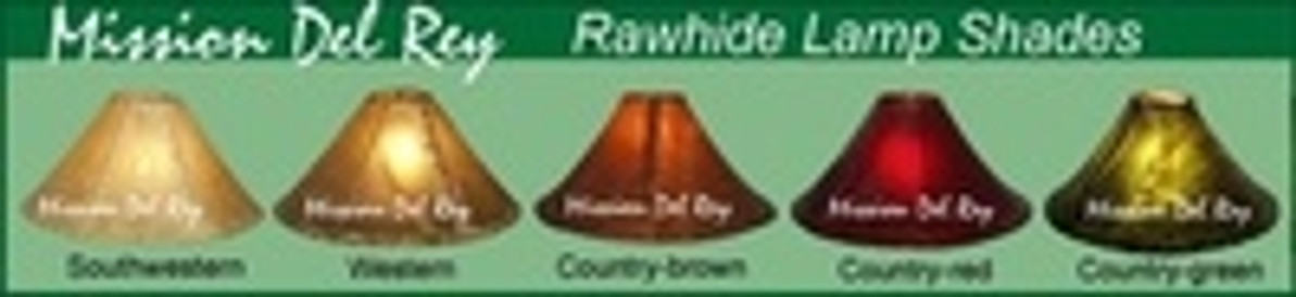 Wholesale Rawhide Lamp Shades.