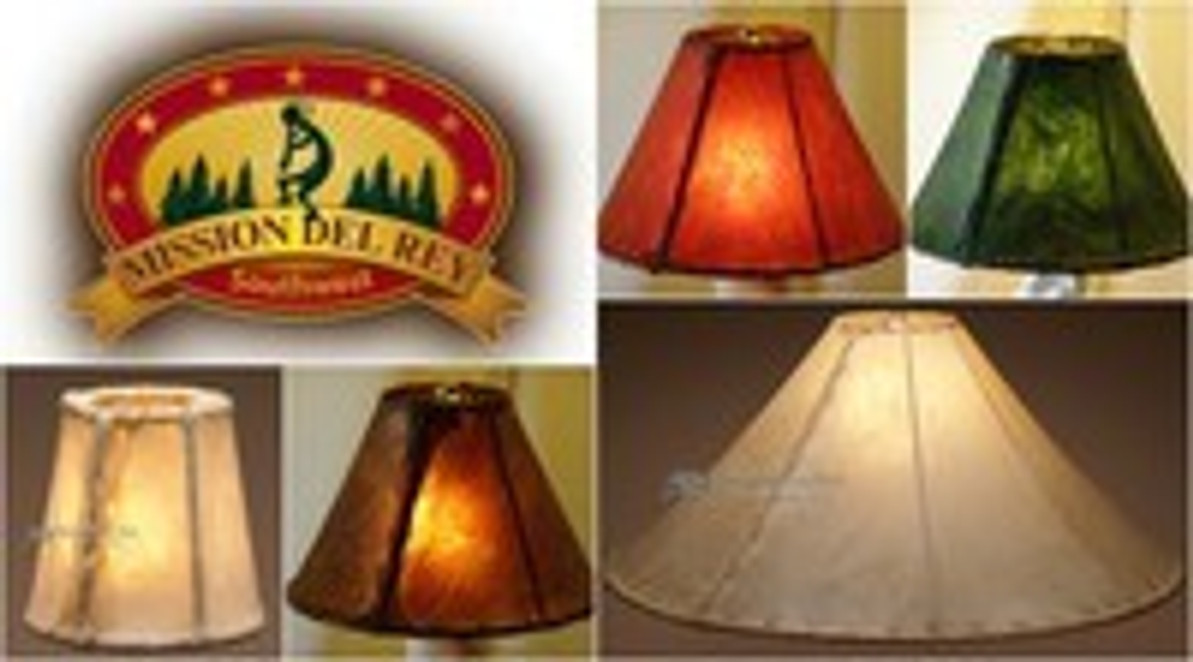 Use These Ideas For Western Decorating With Rawhide Lamp Shades