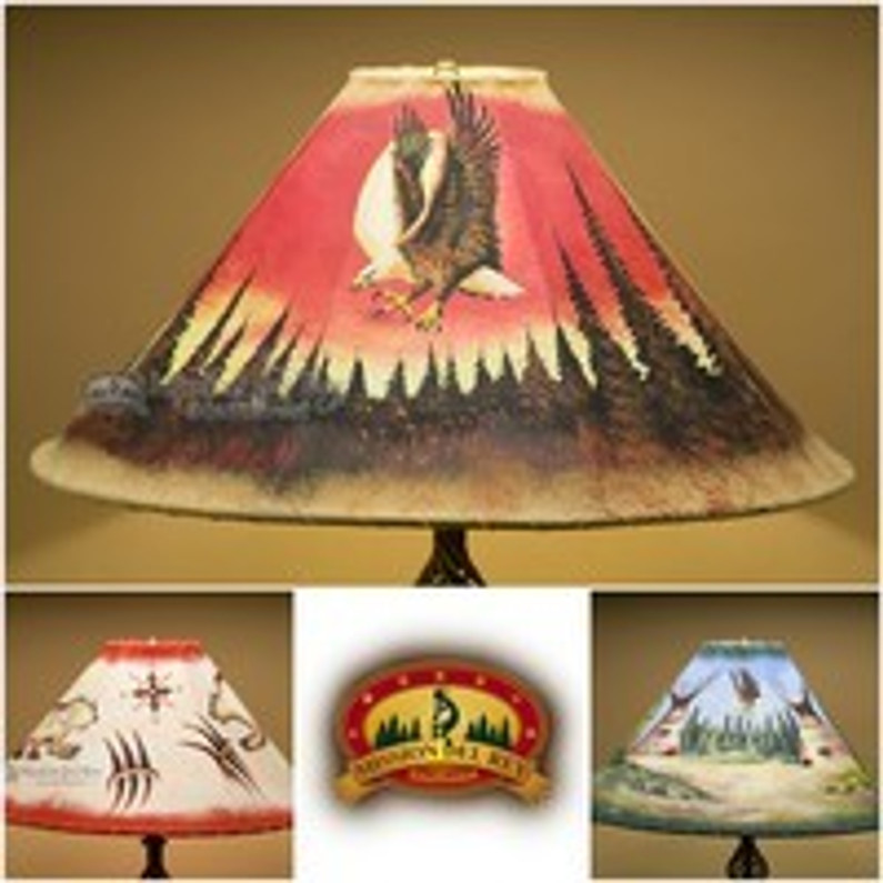 Painted Leather Lamp Shades: The Easy Way To Dress Up Your Home With Southwest Style