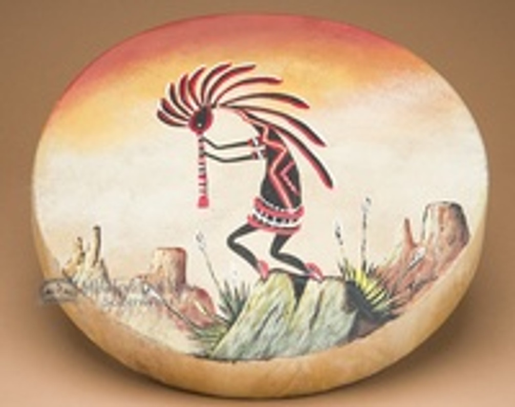 Create Authentic Southwest Style Decor With Painted Drums  