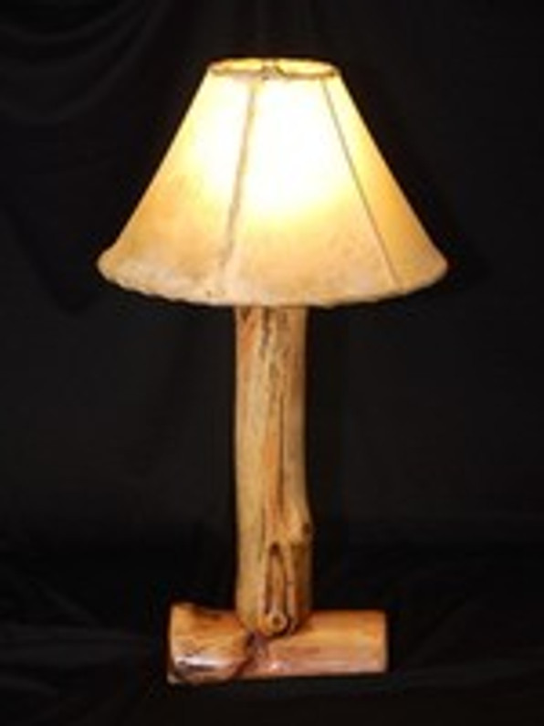 Southwest Aspen Log Lamps Add A Touch Of Nature To Your Home