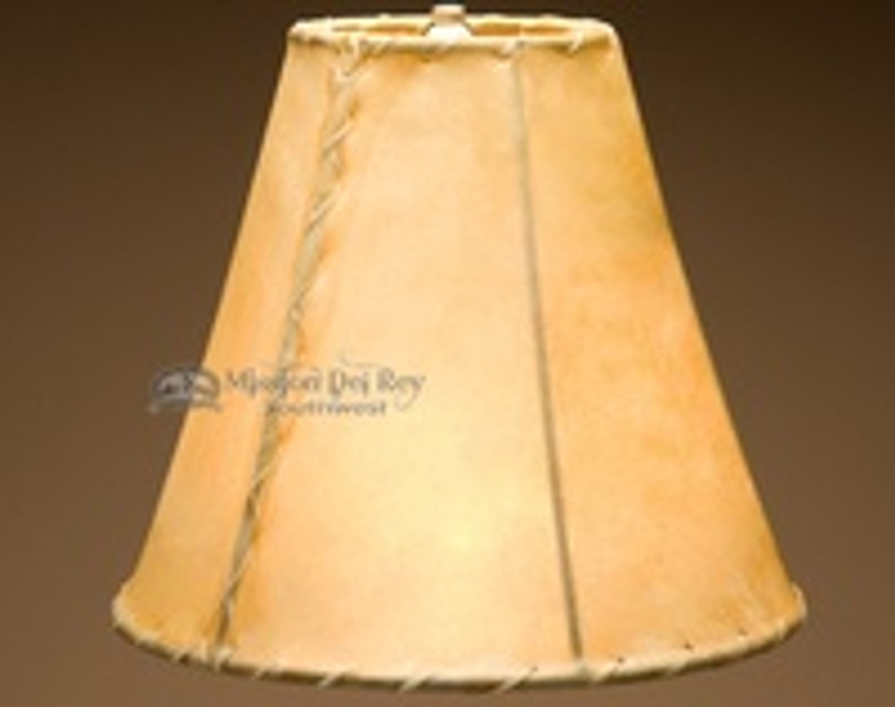 Use Southwest Rawhide Lamp Shades for Rustic Decor