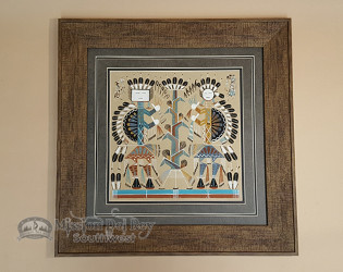 Native American Navajo Sand Painting 20