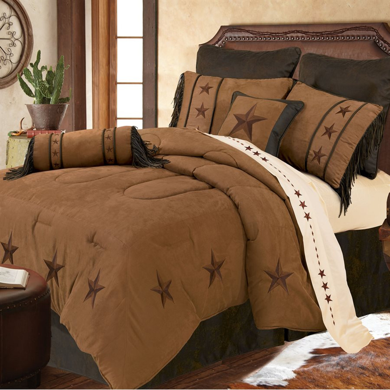 Designer 5 Pc Western Star Comforter Set Laredo Twin