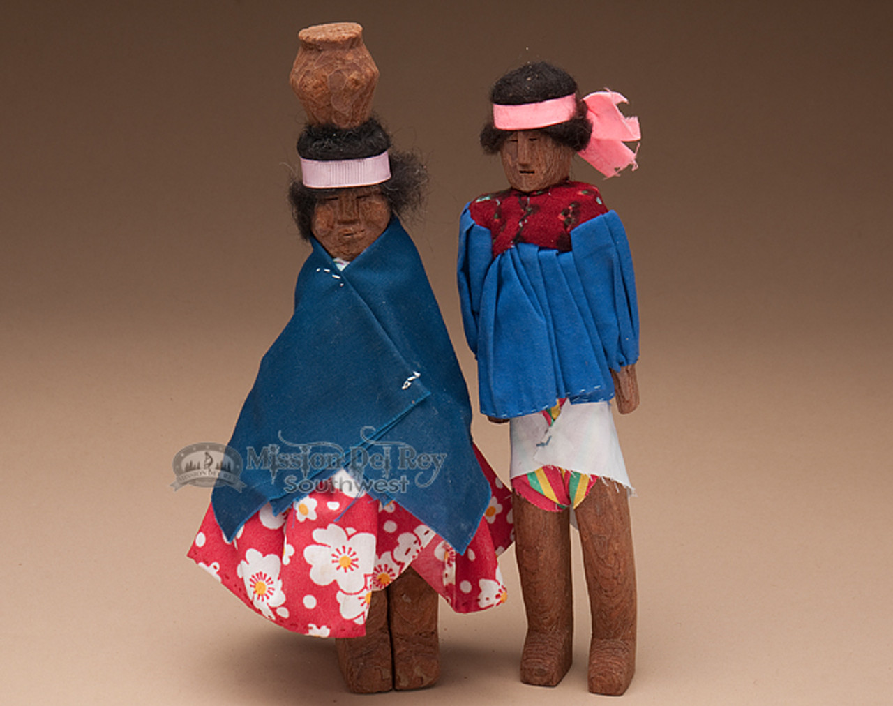 Tarahumara Indian Carved Wooden Doll 9 5 D7 Mission Del Rey Southwest Tarahumara Indian Carved Wooden Doll 9 5 D7 Mission Del Rey Southwest