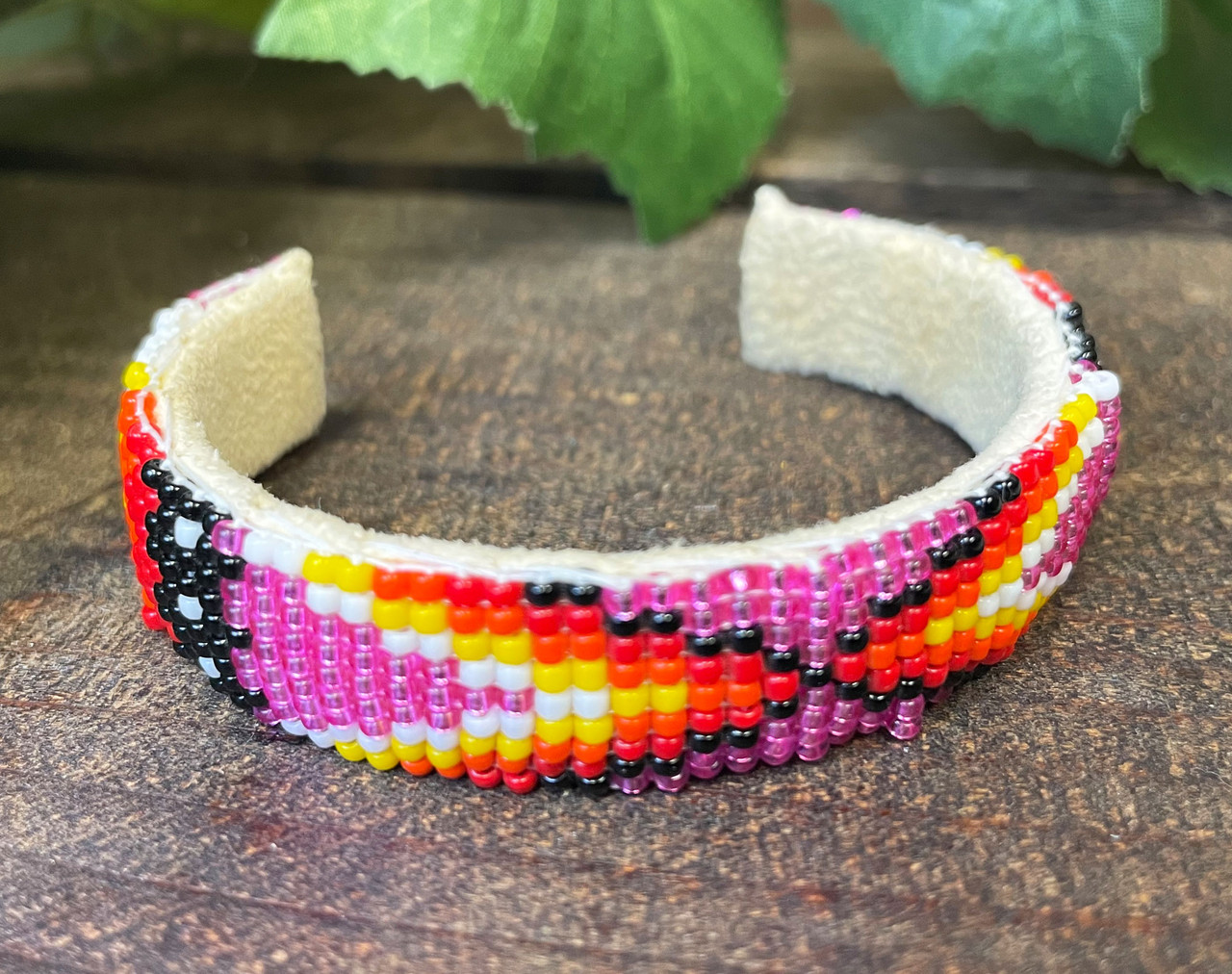 Bead loom bracelet, beaded bracelet, wrap bracelet, seed beads, women  Bracelets