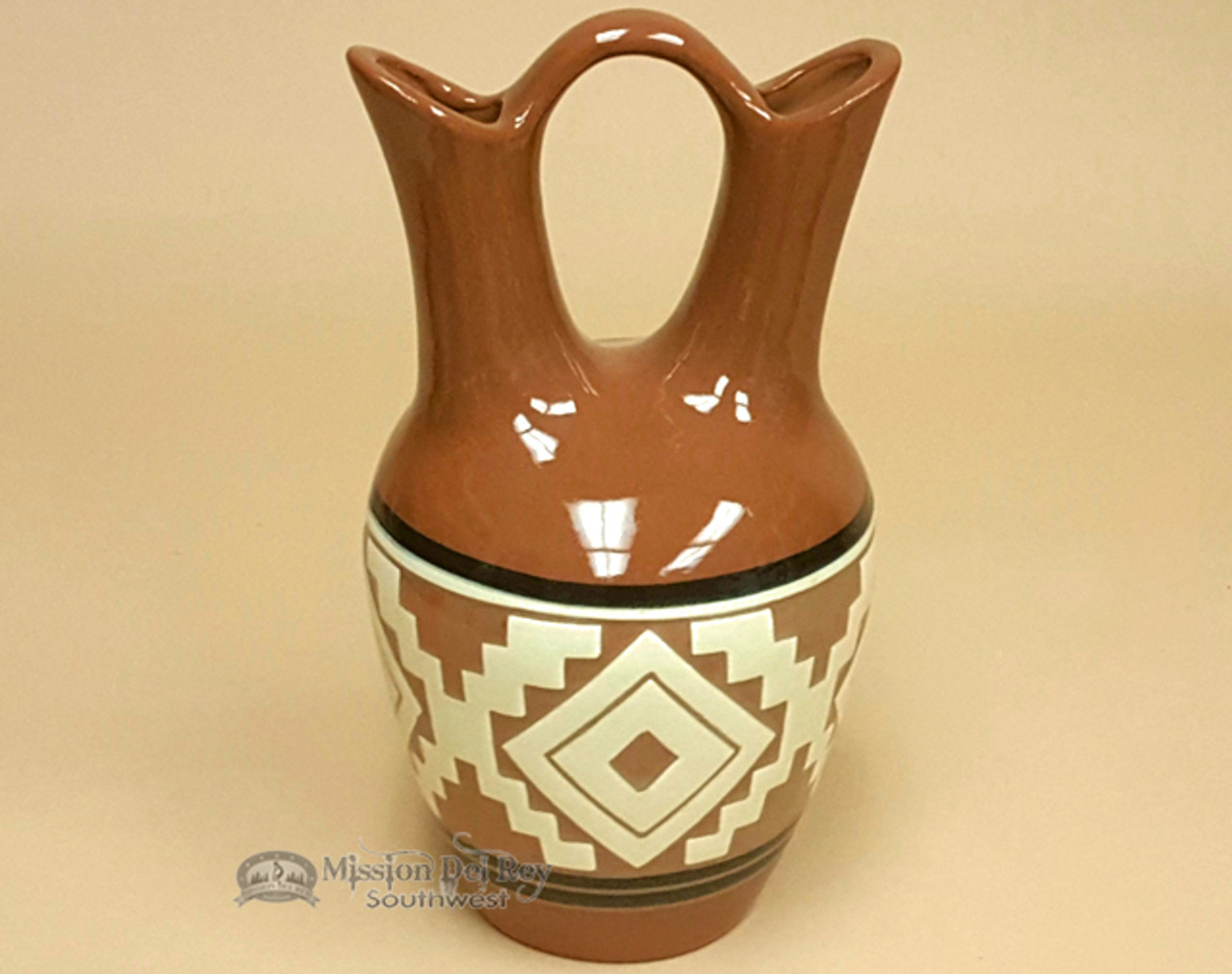 Native American Wedding Vase 9 75 Lakota Earth Glazed P638