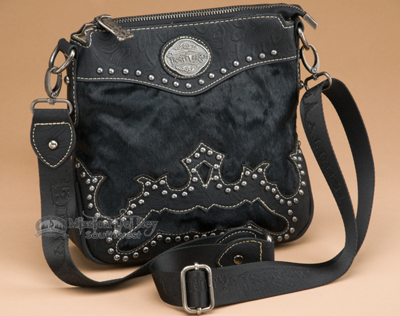 Handcrafted Kutchi Leather Sling Bag