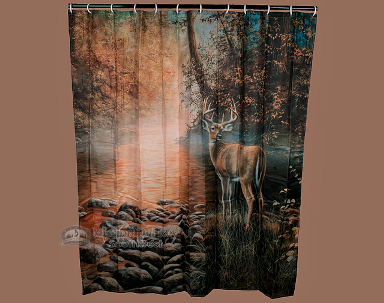 deer shower curtain