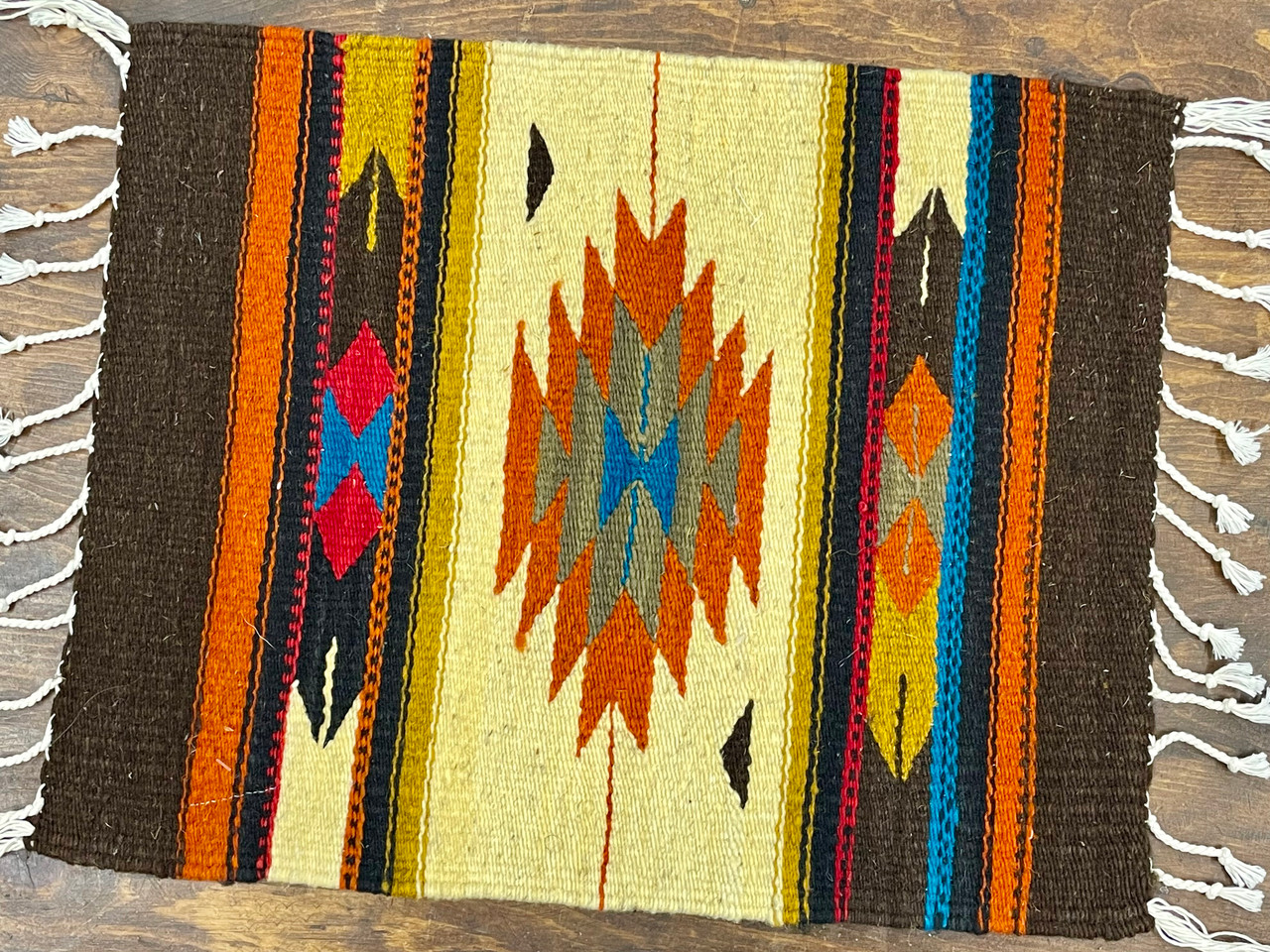 Hand Woven Zapotec Place Mat 16